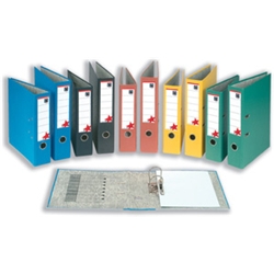 Lever Arch File Foolscap Black [Pack 10]